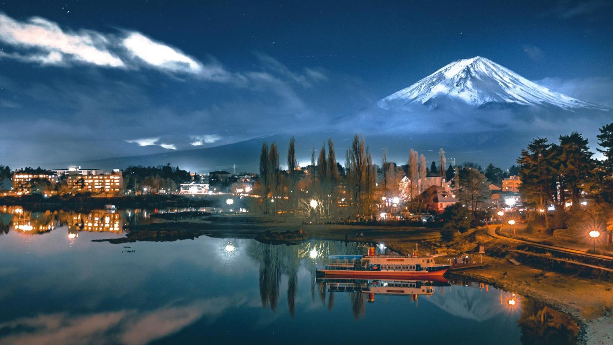 Ryokan Fuji Heights Fujikawaguchiko Dış mekan fotoğraf
